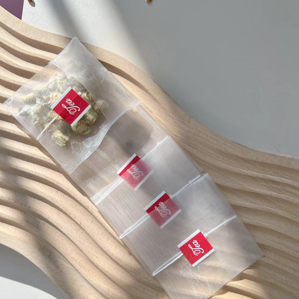 7.5*7.5 cm nylon reflex tea bag