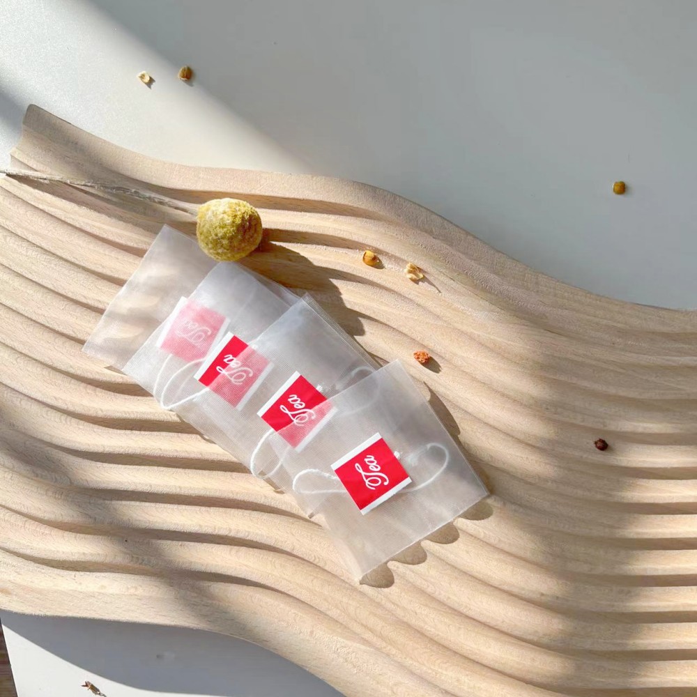 7.5*7.5 cm nylon reflex tea bag